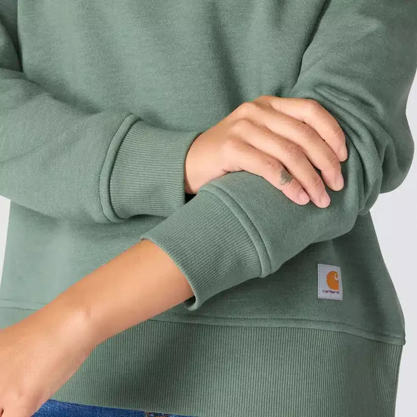 Camisola de gola redonda com corte largo Sawyer para mulher