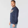 Camisola de gola redonda com grafismo «Sawyer» para homem