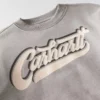 Camisola de gola redonda com grafismo «Sawyer» para homem