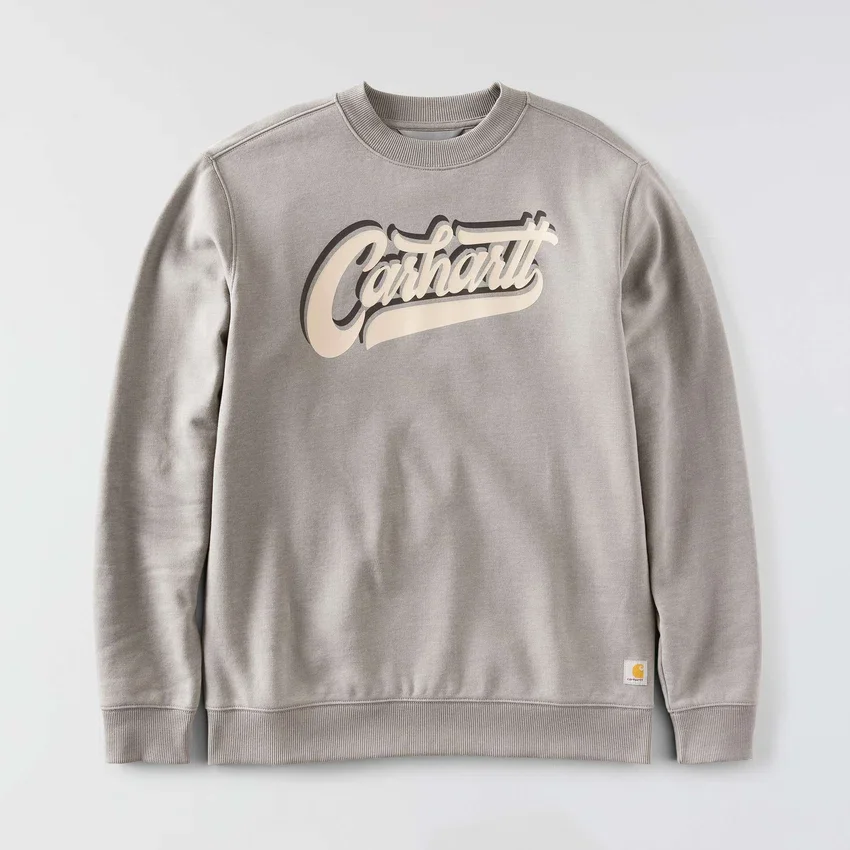 Camisola de gola redonda com grafismo «Sawyer» para homem