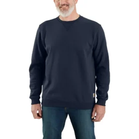 Camisola de gola redonda de peso médio e corte largo Marquette para homem