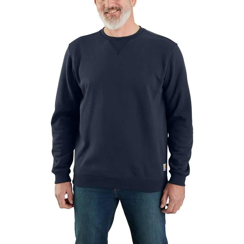 Camisola de gola redonda de peso médio e corte largo Marquette para homem