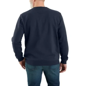 Camisola de gola redonda de peso médio e corte largo Marquette para homem