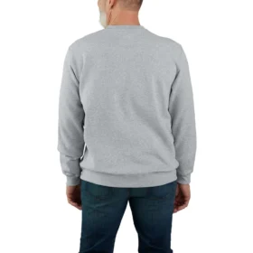 Camisola de gola redonda de peso médio e corte largo Marquette para homem