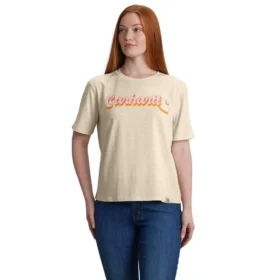 Camisola de gola redonda e estampado para mulher, leve, em Tencel™