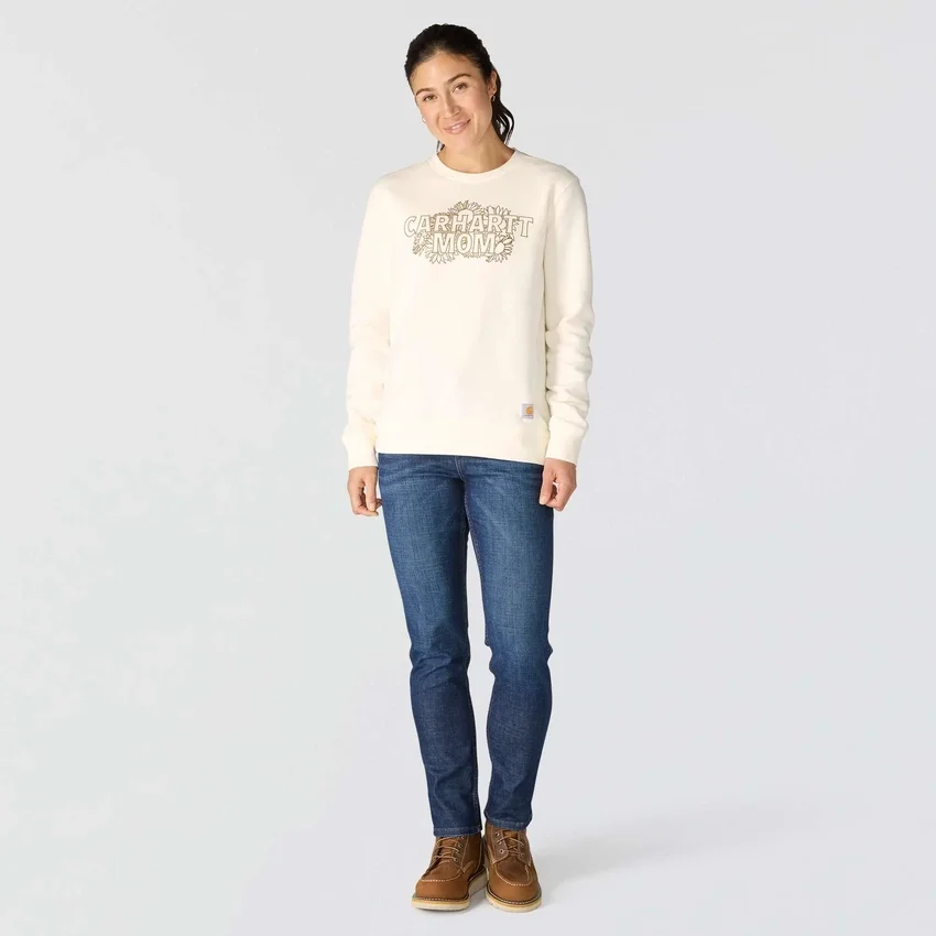 Camisola de gola redonda e estampado «Sawyer» para o Dia da Mãe