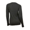 Camisola de gola redonda Force para mulher, camada base elástica de peso médio