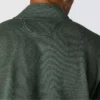 Camisola de malha polar com fecho de correr de um quarto e corte descontraído para homem