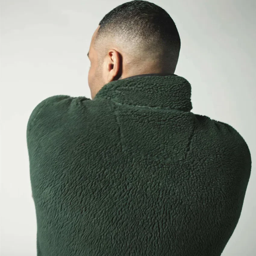 Camisola de malha polar de corte largo - Classificação de calor 2