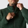 Camisola de malha polar de corte largo - Classificação de calor 2