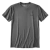 Camisola de manga curta masculina Force Sun Defender UPF 50+ leve e com absorção de humidade - Camisas de proteção solar