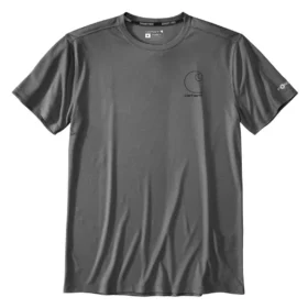 Camisola de manga curta masculina Force Sun Defender UPF 50+ leve e com absorção de humidade - Camisas de proteção solar