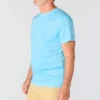 Camisola de manga curta masculina Force Sun Defender UPF 50+ leve e com absorção de humidade - Camisas de proteção solar