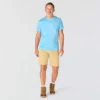 Camisola de manga curta masculina Force Sun Defender UPF 50+ leve e com absorção de humidade - Camisas de proteção solar