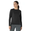Camisola de manguitos compridos com efeito mesclado «Force Sub-Scrubs» para mulher