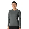Camisola de manguitos compridos com efeito mesclado «Force Sub-Scrubs» para mulher