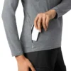 Camisola de manguitos compridos com efeito mesclado «Force Sub-Scrubs» para mulher