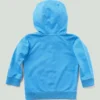 Camisola de manguitos compridos com meio fecho para criança, tingida na peça e com design renovado (Bebé/Criança pequena)
