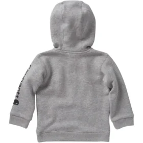 Camisola de manguitos compridos com meio fecho para rapazes (bebés/crianças pequenas)