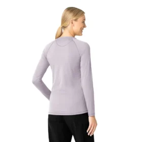 Camisola de manguitos largos de alto desempenho Force Sub-Scrubs para mulher