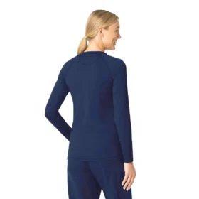 Camisola de manguitos largos de alto desempenho Force Sub-Scrubs para mulher