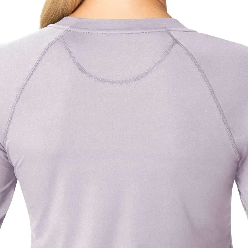 Camisola de manguitos largos de alto desempenho Force Sub-Scrubs para mulher