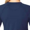 Camisola de manguitos largos de alto desempenho Force Sub-Scrubs para mulher