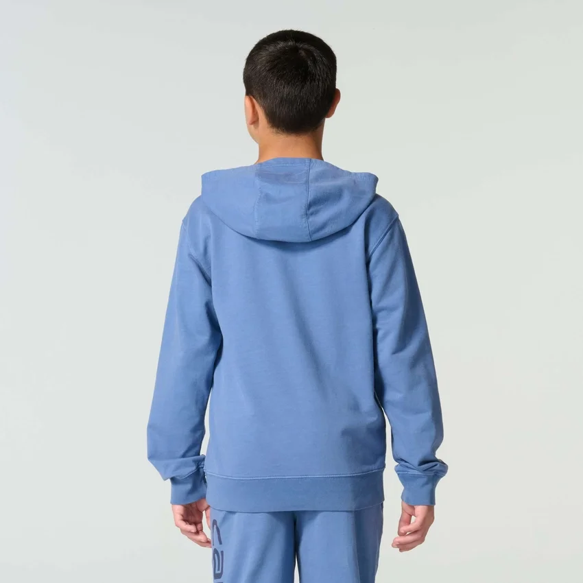 Camisola de manguitos longos para rapazes, tingida na peça e com design renovado (Criança/Jovem)