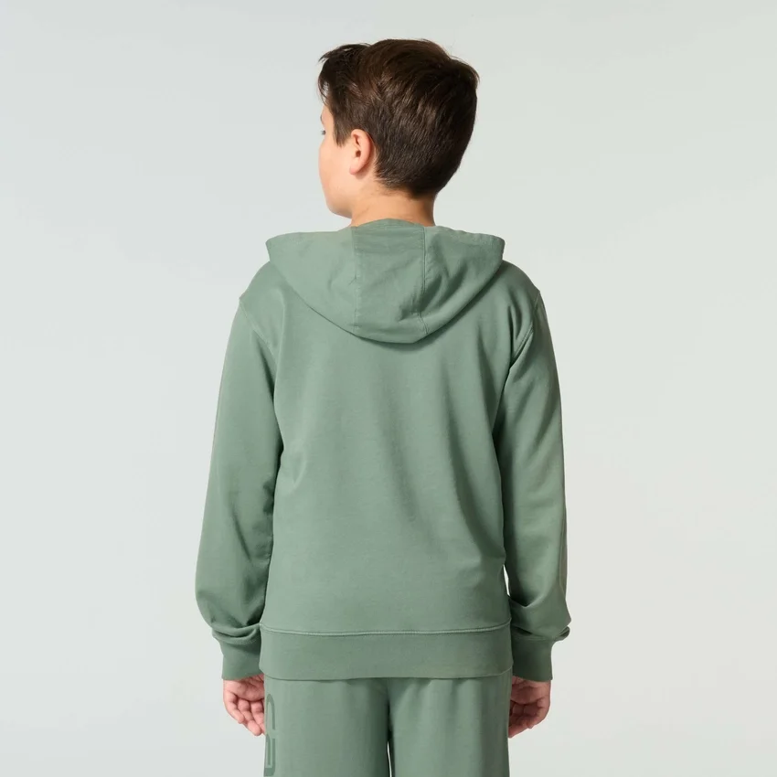 Camisola de manguitos longos para rapazes, tingida na peça e com design renovado (Criança/Jovem)
