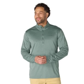 Camisola de meio fecho para homem Force Sun Defender UPF 50+ com absorção de humidade - Camisas de proteção solar