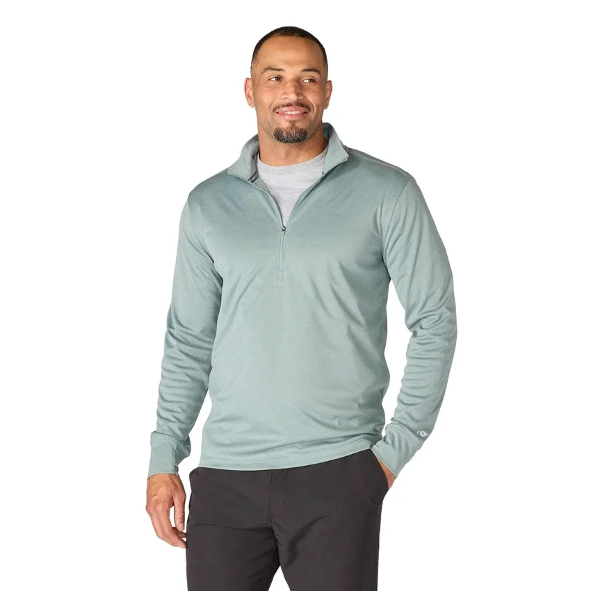 Camisola de meio fecho para homem Force Sun Defender UPF 50+ com absorção de humidade - Camisas de proteção solar