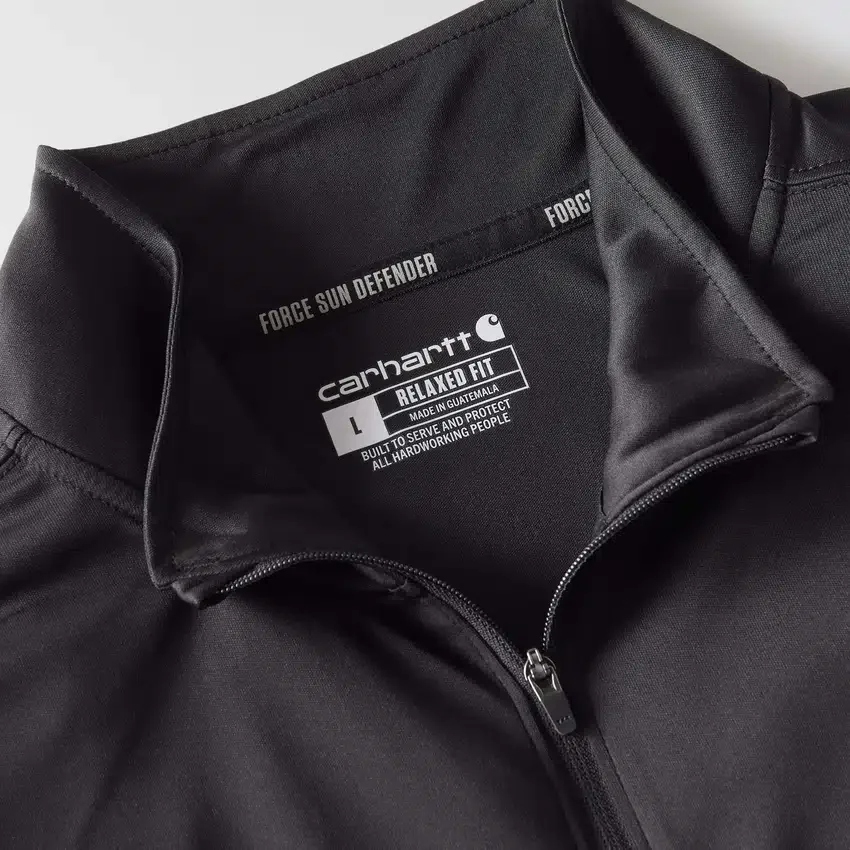 Camisola de meio fecho para homem Force Sun Defender UPF 50+ com absorção de humidade - Camisas de proteção solar