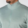Camisola de meio fecho para homem Force Sun Defender UPF 50+ com absorção de humidade - Camisas de proteção solar