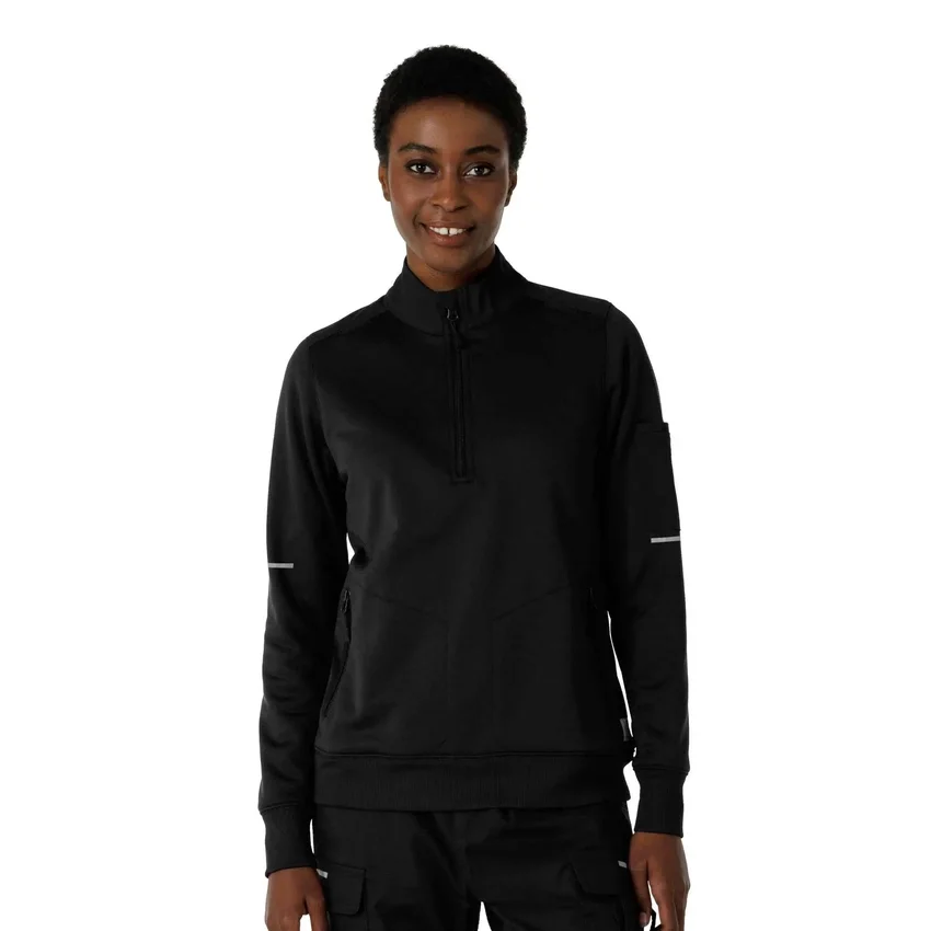 Camisola de trabalho Rugged Flex® Rscu com meio fecho para mulher