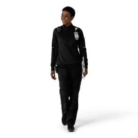 Camisola de trabalho Rugged Flex® Rscu com meio fecho para mulher