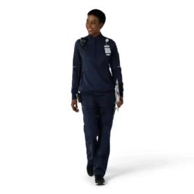 Camisola de trabalho Rugged Flex® Rscu com meio fecho para mulher