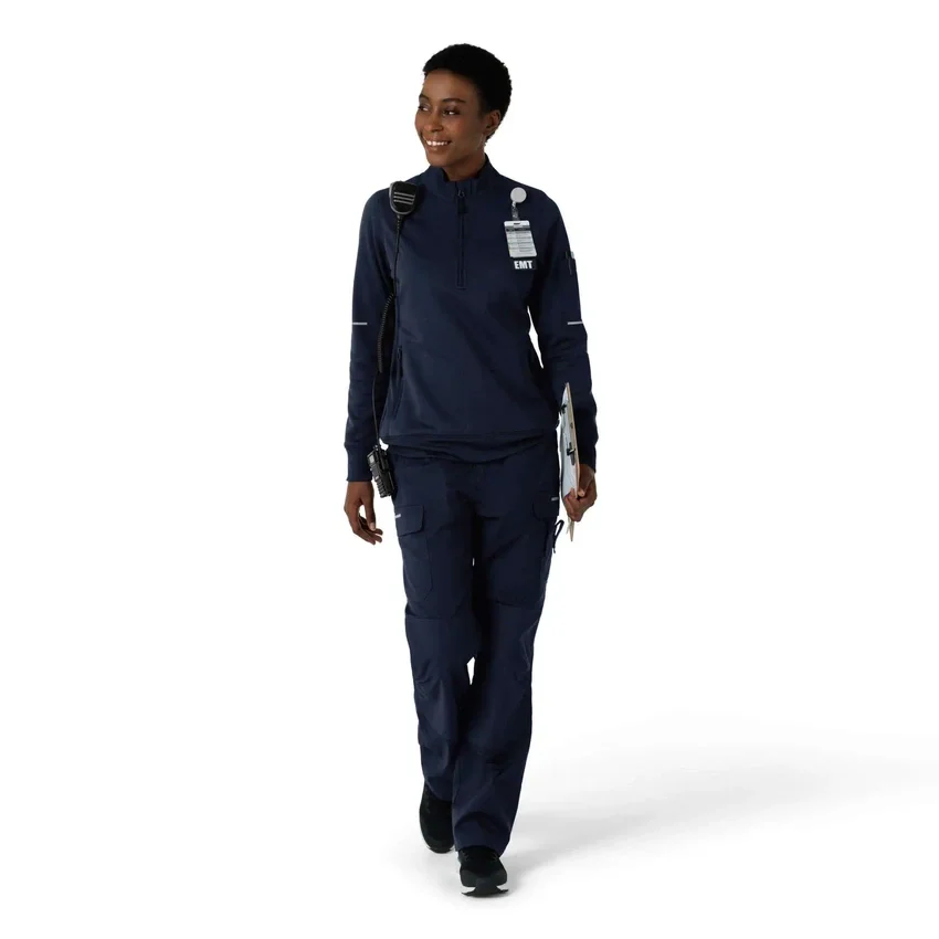 Camisola de trabalho Rugged Flex® Rscu com meio fecho para mulher
