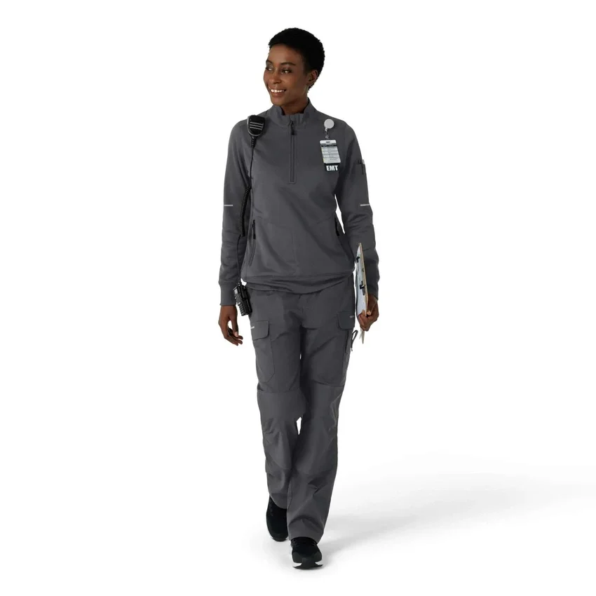 Camisola de trabalho Rugged Flex® Rscu com meio fecho para mulher