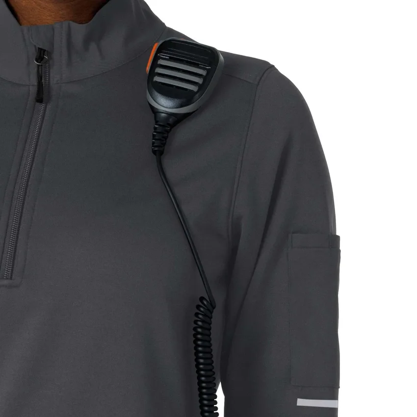 Camisola de trabalho Rugged Flex® Rscu com meio fecho para mulher