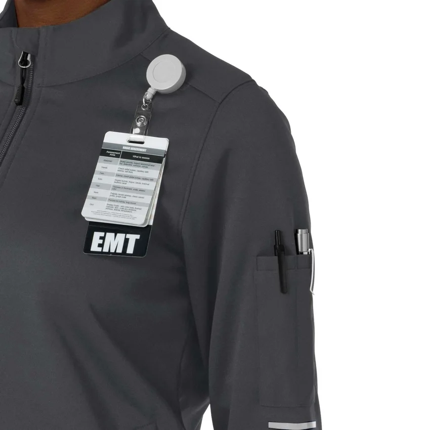 Camisola de trabalho Rugged Flex® Rscu com meio fecho para mulher