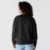 Camisola feminina de corte largo e peso médio com gola redonda e estampado carhartt 1889
