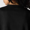 Camisola feminina de corte largo e peso médio com gola redonda e estampado carhartt 1889