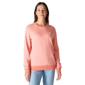 Camisola feminina leve de Tencel com gola redonda
