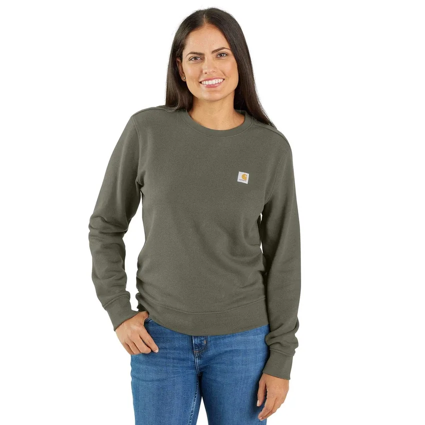 Camisola feminina leve de Tencel com gola redonda
