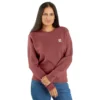 Camisola feminina leve de Tencel com gola redonda