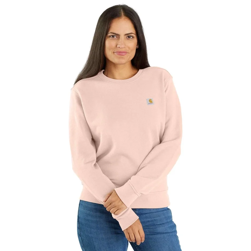 Camisola feminina leve de Tencel com gola redonda