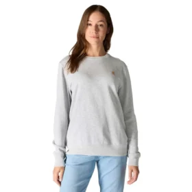 Camisola feminina leve de Tencel com gola redonda