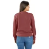 Camisola feminina leve de Tencel com gola redonda