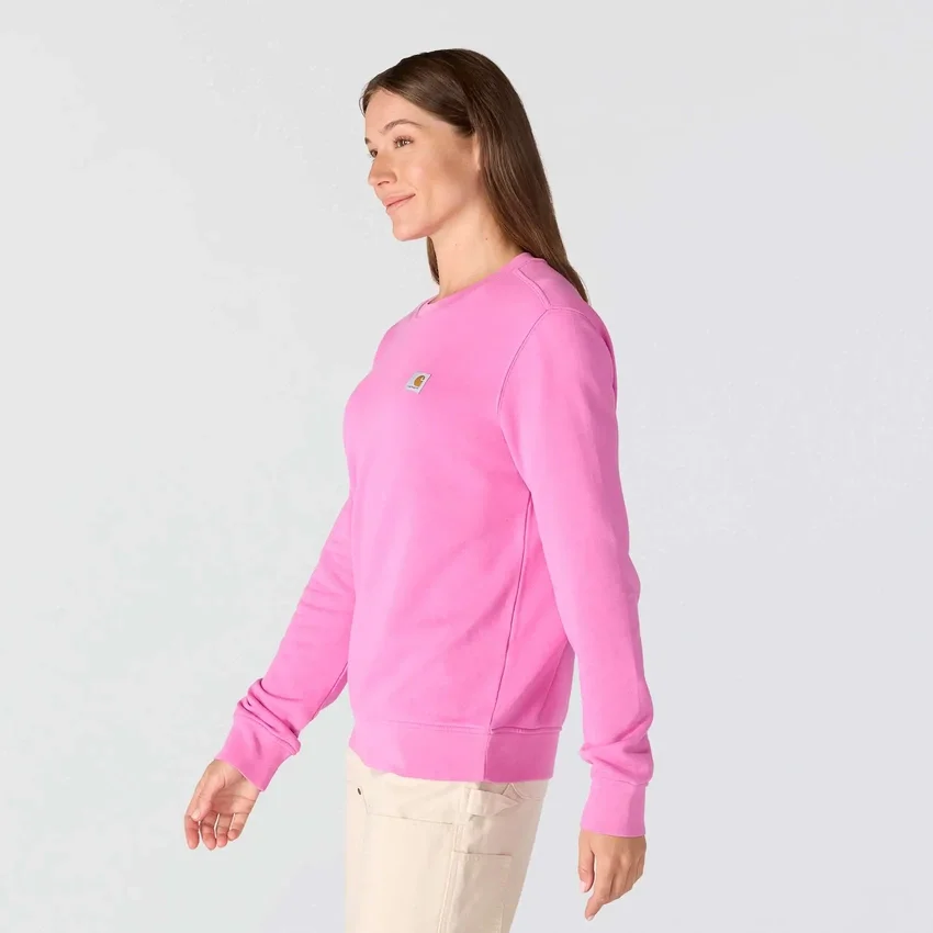 Camisola feminina leve de Tencel com gola redonda