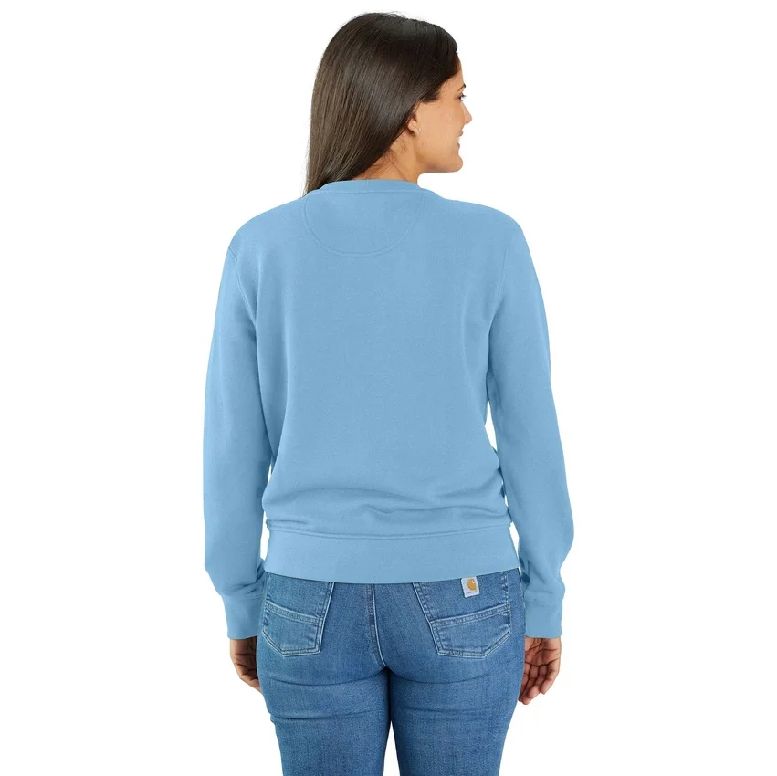Camisola feminina leve de Tencel com gola redonda